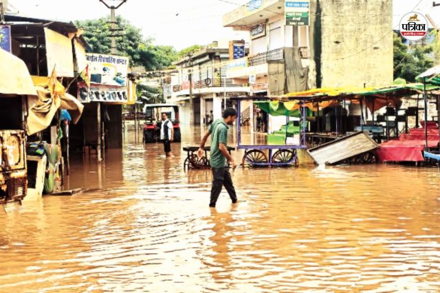 Nagaur heavy rain