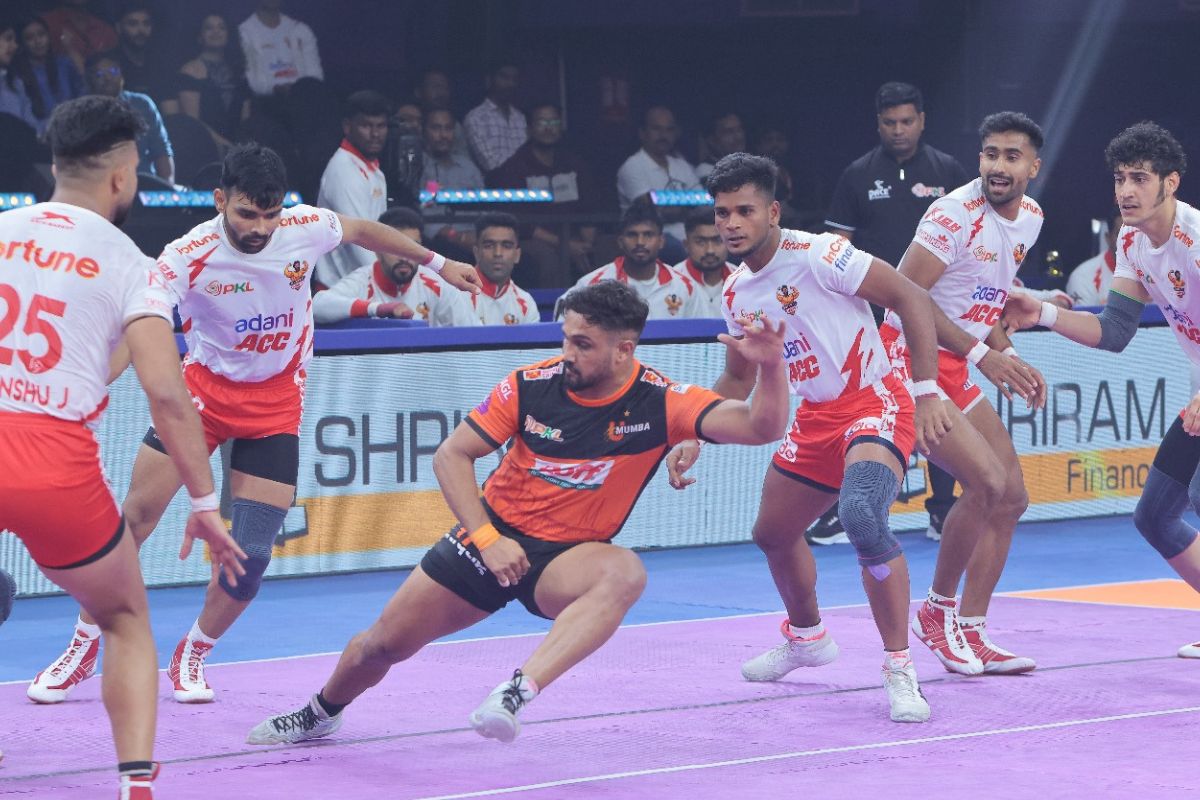 Pro Kabaddi pkl 12 u mUmbai PKL 2025