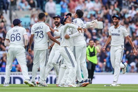 Team India Winning Celebration