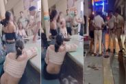police transgenders clash in gurugram vehicles broken in violent