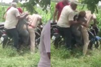 Police forced woman to sit on bike