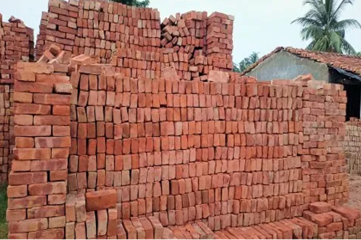 Price of bricks in india