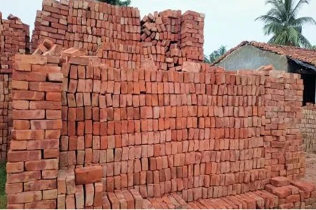 Price of bricks in india