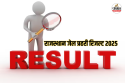 RSMSSB Rajasthan Jail Prahari Result 2025 Released