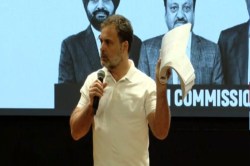 ‘चुनाव कैसे चोरी किया गया’, राहुल गांधी का चुनाव आयोग पर आरोप, 5 प्रकार की
गड़बड़ियों का किया जिक्र - image