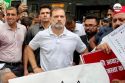 Rahul Gandhi Reacts After Release from Police Custody Following ECI Protest