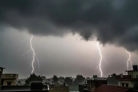 मानसून का प्रकोप: 2 से 6 अगस्त तक भारी बारिश का येलो अलर्ट फोटो सोर्स : Patrika