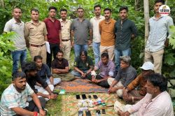 Rajasthan Crime : गुजरात से आकर राजस्थान के जंगलों में हो रहा था एक ‘खेल’, पुलिस
को लगी भनक, 9 गिरफ्तार - image
