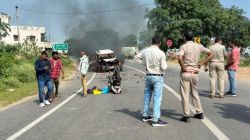 Rajasthan : जीप ने बाइक को मारी जोरदार टक्कर, पिता-पुत्र सहित तीन की मौत, राखी
बांधकर घर आ रहा था परिवार - image
