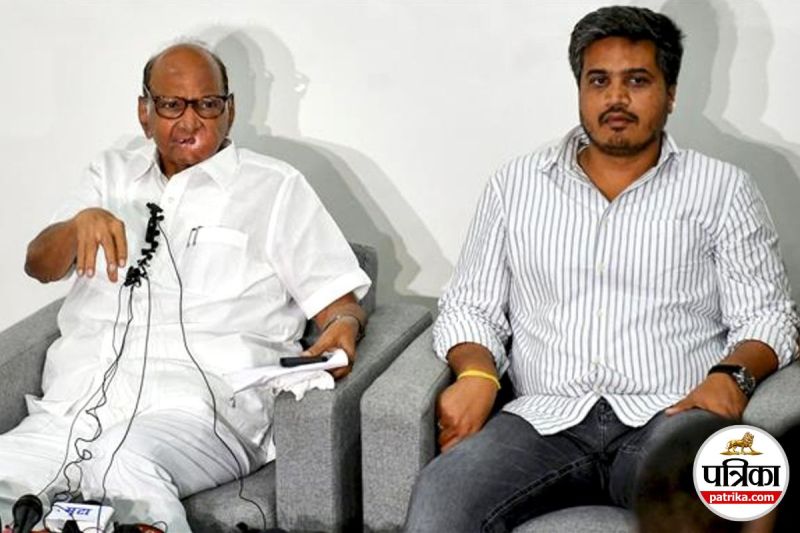 Sharad Pawar and Rohit Pawar