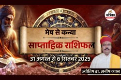 Saptahik Rashifal 31 Aug to 6 September 2025: इन राशियों का इस हफ्ते बदलेगा
भाग्य! जानें करियर, कारोबार, सेहत और प्रेम जीवन पर असर - image