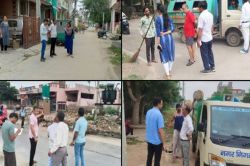 प्रशासनिक अधिकारियों ने किया सफाई व्यवस्था का निरीक्षण, आमजन से लिया फीडबैक - image