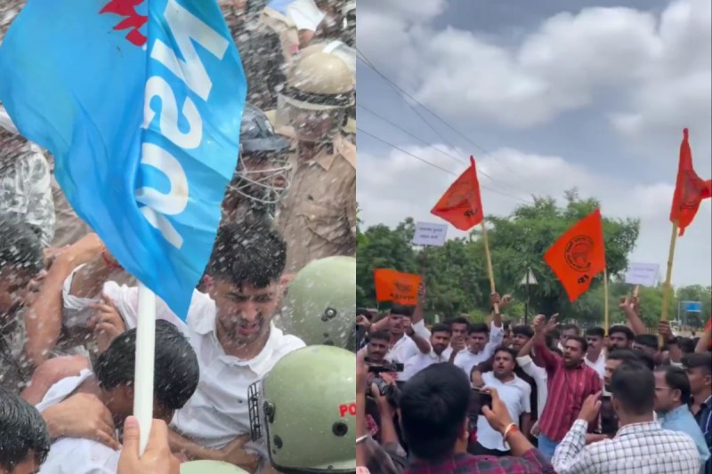 Student union elections in Rajasthan