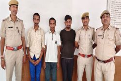 कटर और गेंगसा से मोटरें व बैटरियां चोरी करने वाले तीन आरोपी गिरफ्तार - image