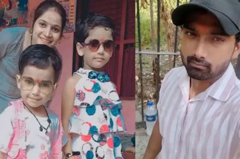 Crime husband killed wife and two daughters Police solved triple murder case Delhi