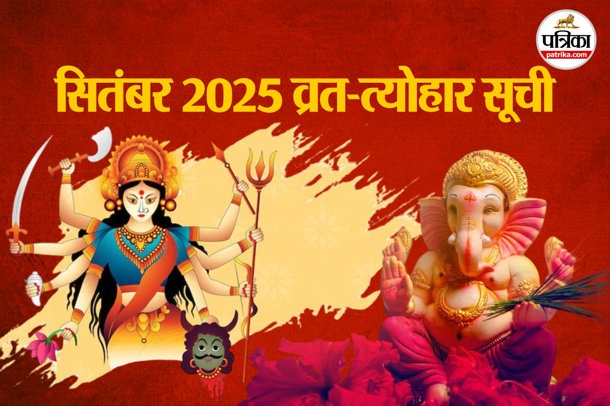 September Vrat Tyohar List 2025, September Festival List 2025,