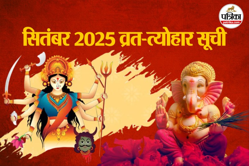 September Vrat Tyohar List 2025, September Festival List 2025,