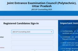 UP Polytechnic Counselling 2025 राउंड 6 का अलॉटमेंट रिजल्ट जारी, ऐसे चेक करें
परिणाम - image