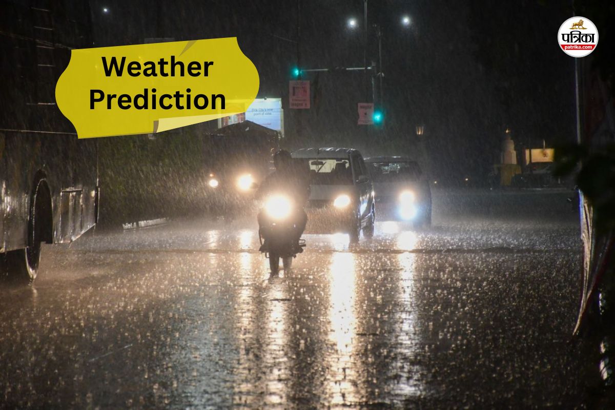 Rajasthan Circulation system active again IMD issues double alert Today Rajasthan 26 districts heavy rain and lightning predicted