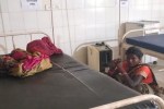 Woman delivered child on floor