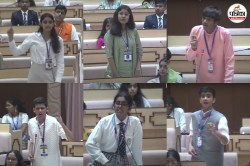 Youth Parliament: कश्मीरी छात्रा बोलीं- ‘POK वापस लेने का वक्त आया’, विधानसभा
में गूंजा आतंकवाद और कश्मीर का मुद्दा - image