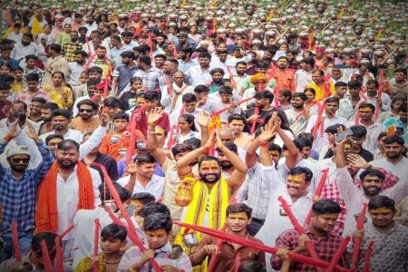 Kavad and Kalash Yatra took place in Pansal village, a confluence of devotion and unity