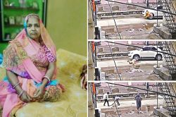Jaipur News : एसयूवी ने बुजुर्ग महिला को मारी जोरदार टक्कर, 10 फीट दूर गिरी,
आइसीयू में भर्ती - image