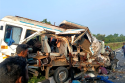 Four Killed, Nine Injured as Bus Crashes into Tempo Traveller in MP