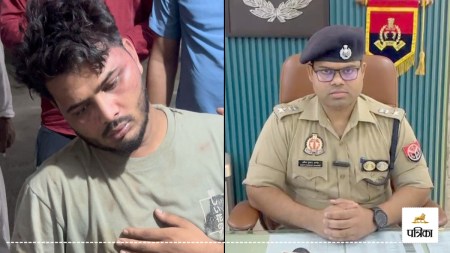 amroha police beating canteen owner bribery case suspension