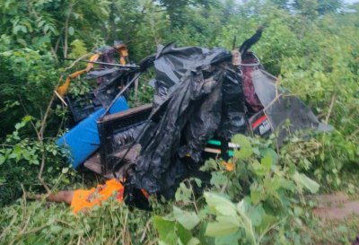 महाराजपुर घाट पर श्रद्धालुओं से भरा ऑटो पलटा, महिला समेत दो की गई जान