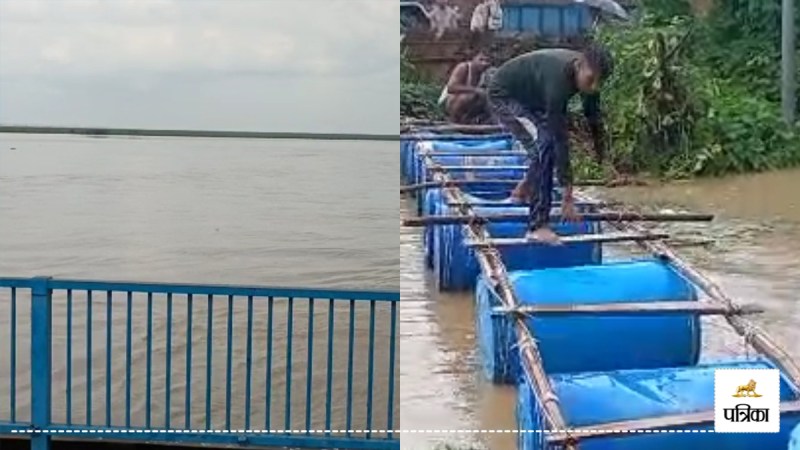 bijnor flood alert ganga river crosses danger mark august 2025