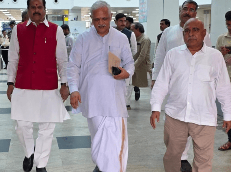 BL Santosh came for new executive and appointments in corporations in MP