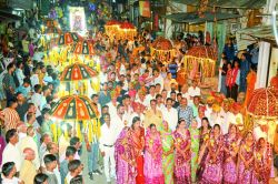 राजसी वैभव के साथ निकली तीज माता, बरसा लोक संस्कृति का रंग - image