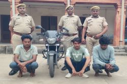 #Active Policing-बाइक चोर गिरोह के तीन गुर्गे को 24 घंटे में किया गिरफ्तार - image