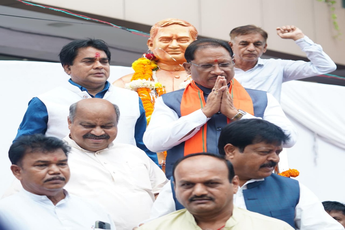 CG News: आज हम पते में जिस 'छत्तीसगढ़' शब्द का उपयोग करते हैं, वह श्रद्धेय अटल जी की ही देन – मुख्यमंत्री साय