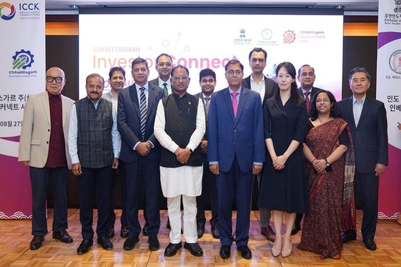 CG News: सियोल में मुख्यमंत्री विष्णु देव साय और ATCA प्रतिनिधिमंडल की महत्वपूर्ण भेंट, छत्तीसगढ़ में निवेश की संभावनाओं पर हुई चर्चा