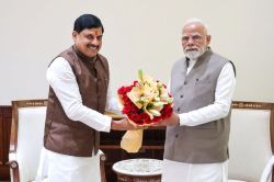 सीएम डॉ मोहन यादव ने दिल्ली में पीएम मोदी से की मुलाकात, किसान सम्मेलन में शामिल
होने का दिया न्योता - image