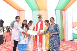 गुजरात केन्द्रीय विश्वविद्यालय में 79वां स्वाधीनता दिवस मनाया - image