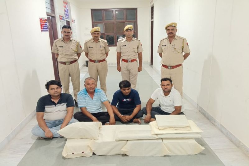 सौरभ पंत, मुकेश, सुखराम एवं कपिल देव को मेड़ता सिटी से गिरफ्तार