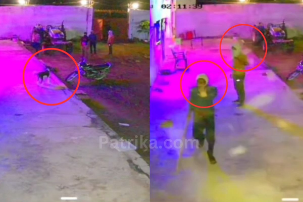gang loots jewellery cash guna robbery video viral mp news
