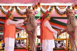 डीएसपी वीर विक्रम सिंह सेंगर को राष्ट्रपति पुलिस पदक, मुख्यमंत्री ने किया
सम्मानित - image
