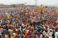 kubereswar dham controversy pandit pradeep mishra shila poojan sehore mp news