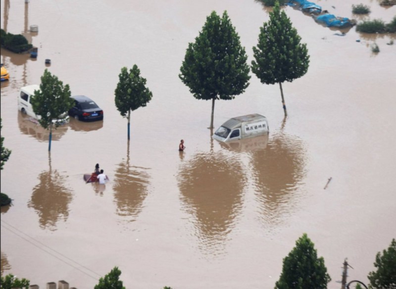 Flash floods in China