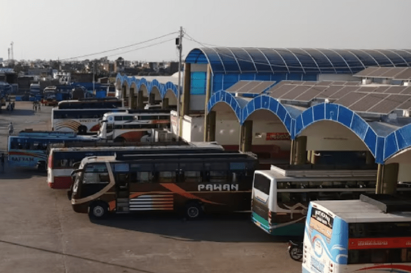 new inter state bus terminal construction katni mp news