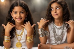 Gold Price Today: सोने की कीमतों में आज भी गिरावट, उधर उछल गए चांदी के भाव,
जानिए क्या हैं 24, 22 और 18 कैरेट गोल्ड का रेट - image