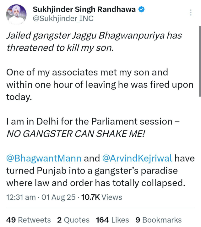 Randhawa Post On X