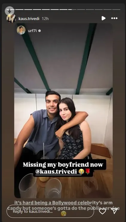 Urfi Javed Boyfriend