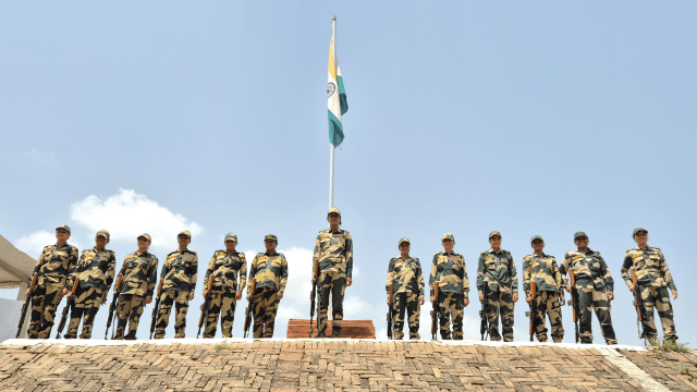 BSF women soldiers rakhi