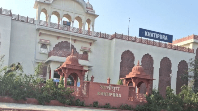 खातीपुरा रेलवे स्टेशन पर होगा पिट लाइन वर्क, पत्रिका फोटो