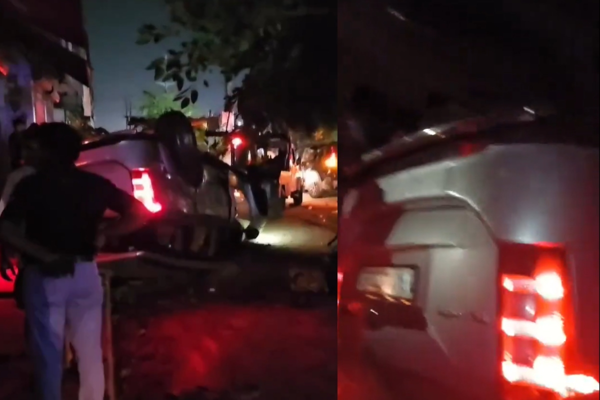 जयपुर मेयर की कार बेकाबू होकर पेड़ से टकराई… पलटी, पार्टी करके घर लौट रहा था
बेटा